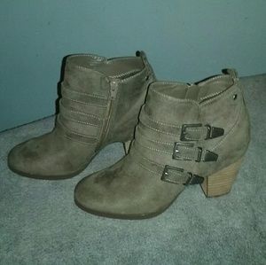 Gray Booties
